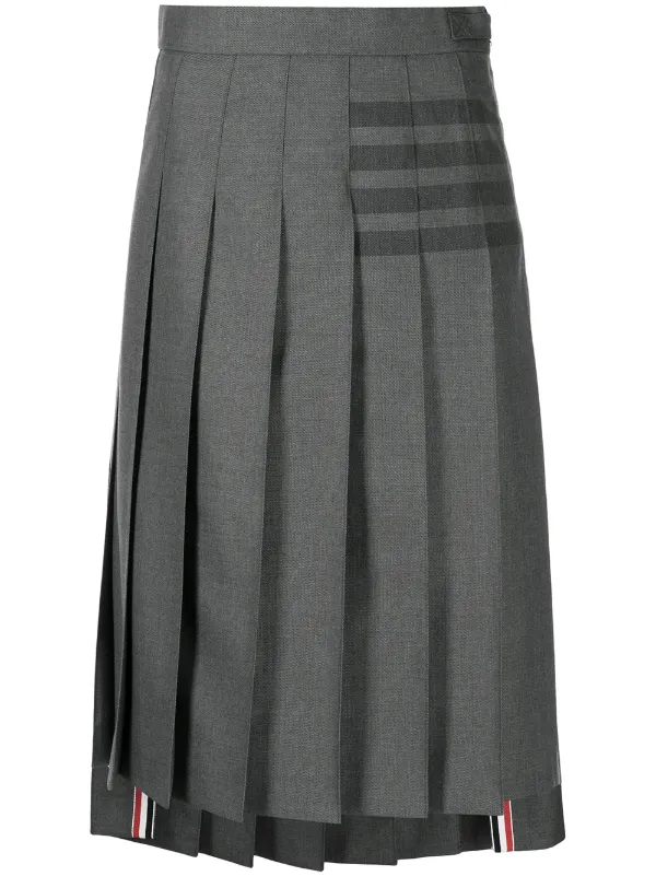 スカート Thom Browne Gonna Plissettata Thom Browne Gonna Plissettata | Grigio | FARFETCH IT
