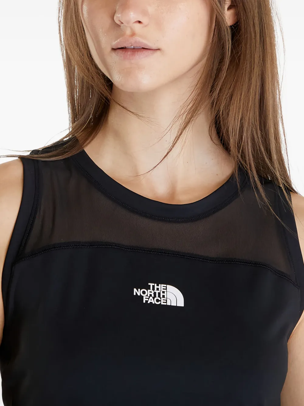 The North Face Mesh Panel Cropped Tank Top