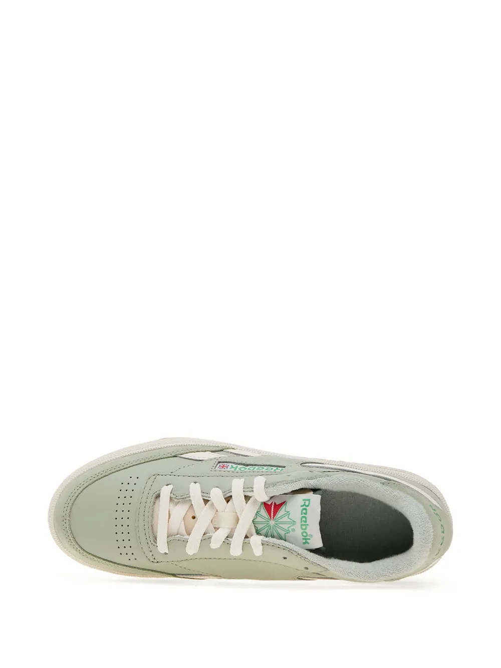 Reebok leather sneakers Green