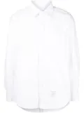 Thom Browne cotton pocket shirt - 100 WHITE