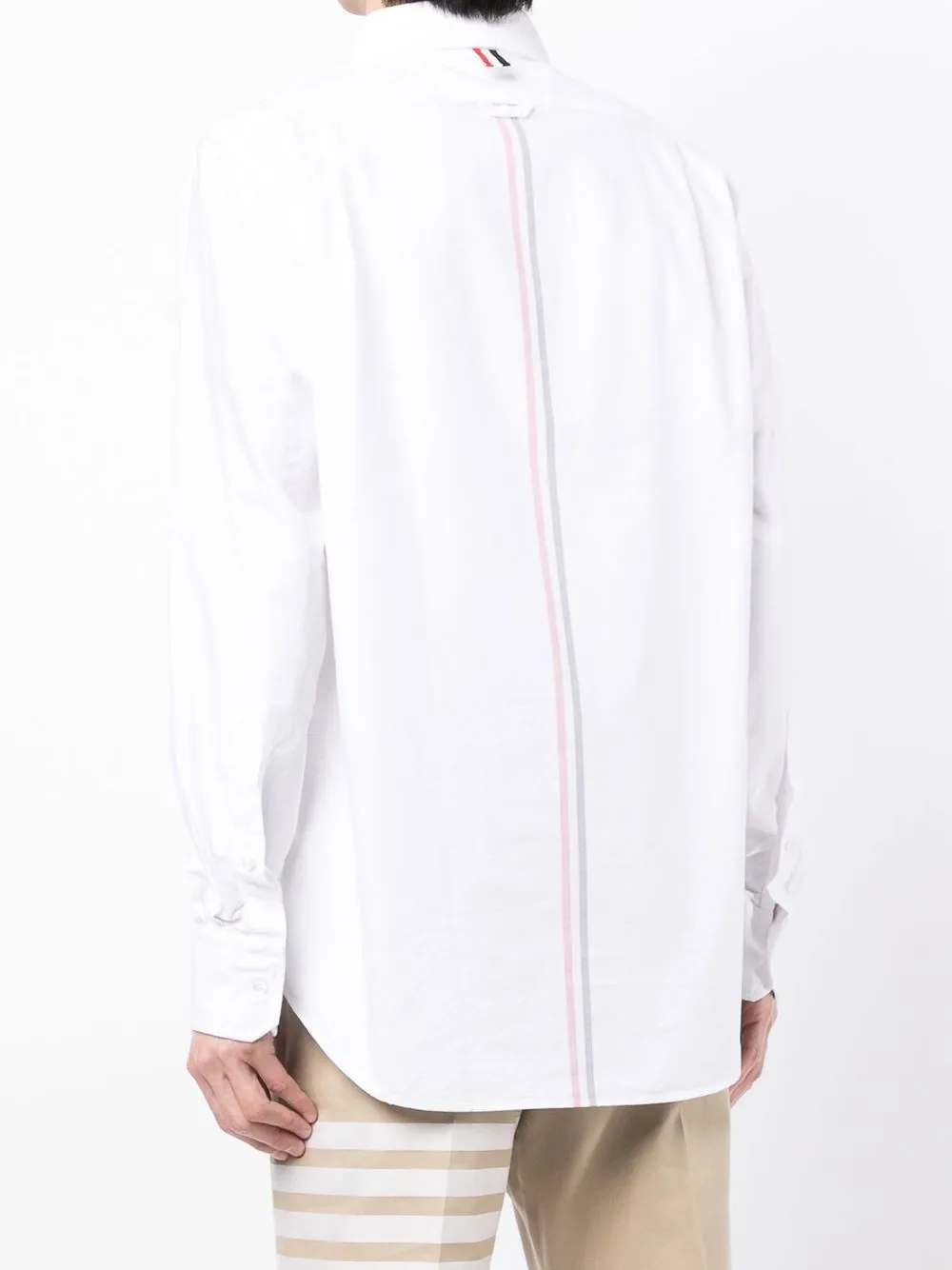 Thom Browne Overhemd met opgestikte zak 100 WHITE