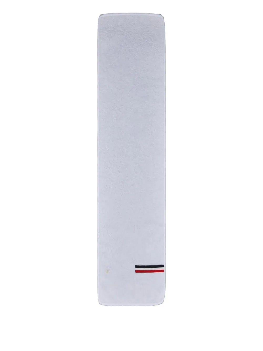 Thom Browne Ribbon-trimmed Cotton Towel (30cmx 88cm) In Yellow