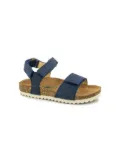 Pom D'api touch-strap leather sandals - Blue