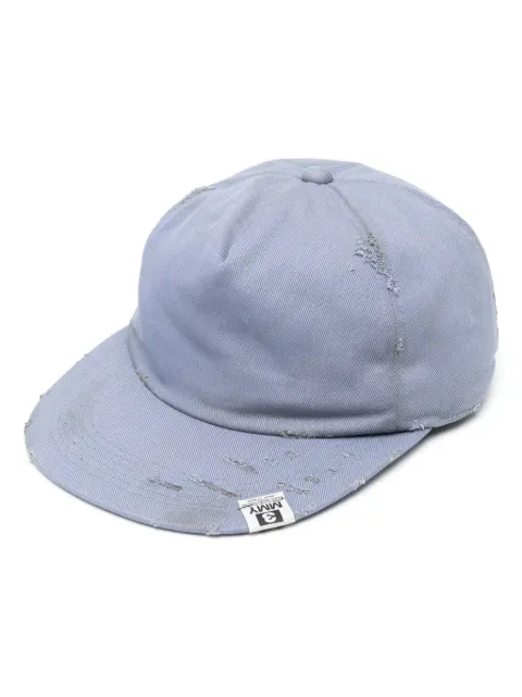 Maison MIHARA YASUHIRO distressed cotton cap