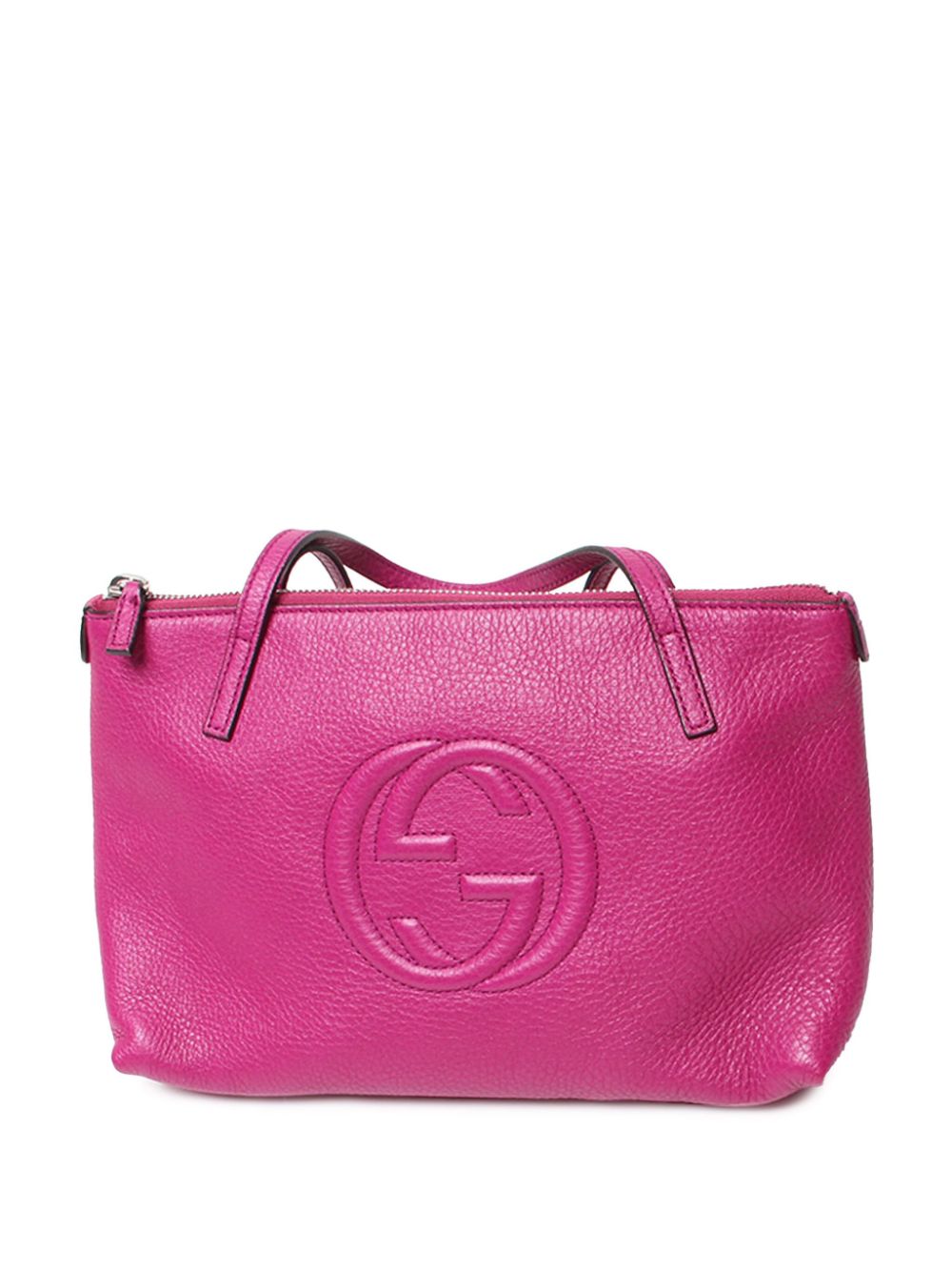 Gucci Pre-Owned 2000-2015 Leather Soho handbag - Roze