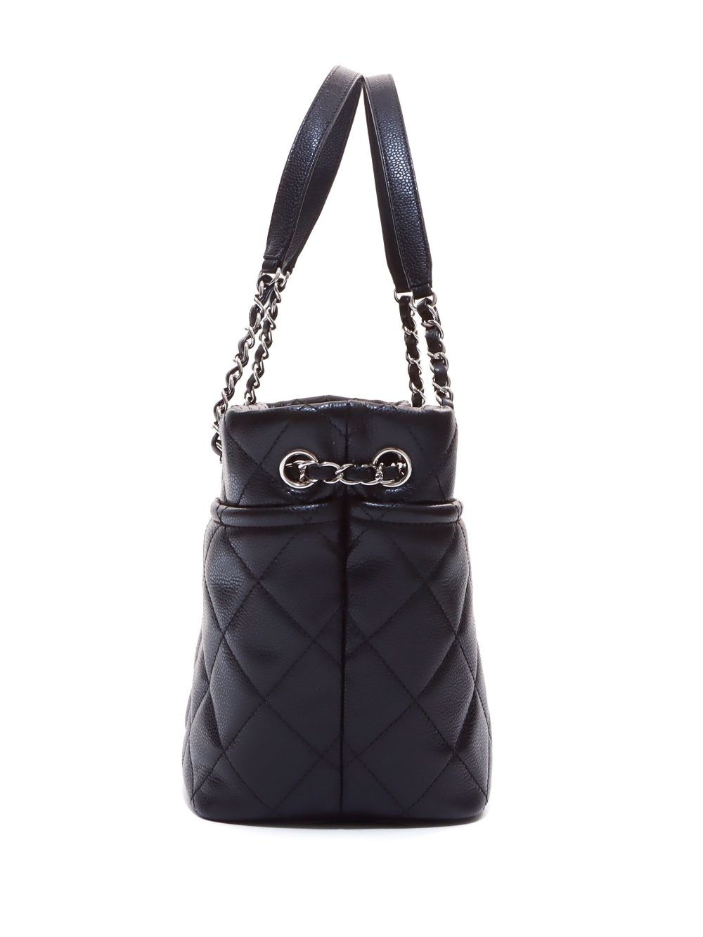 CHANEL 2013 CC quilted tote bag Women