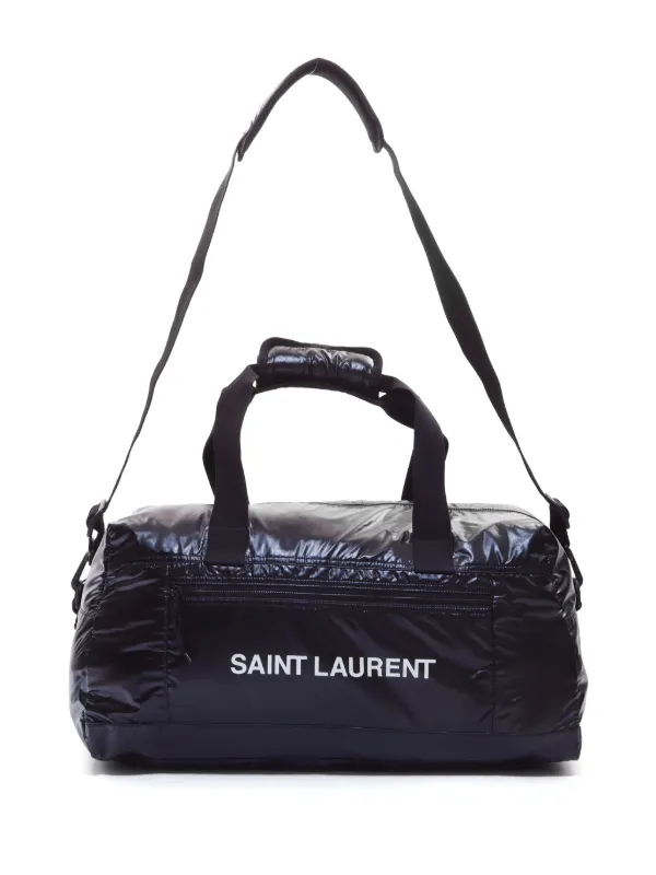 SAINT LAURENT ブラック ダッフルバッグ