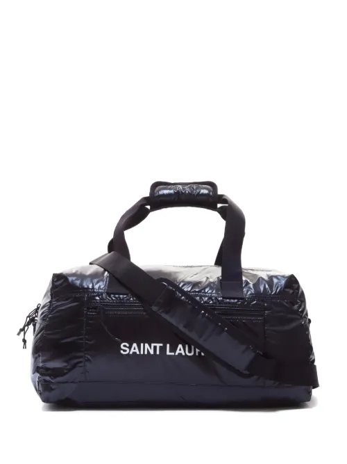 Sac de voyage à logo imprimé - Saint Laurent Pre-Owned - Modalova