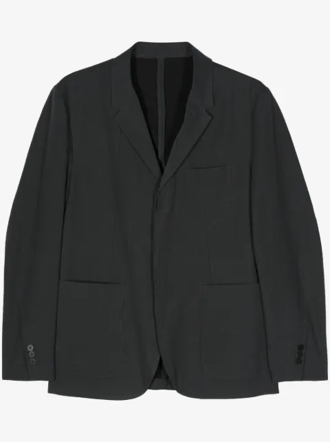 Neil Barrett blazer en coton à simple boutonnage