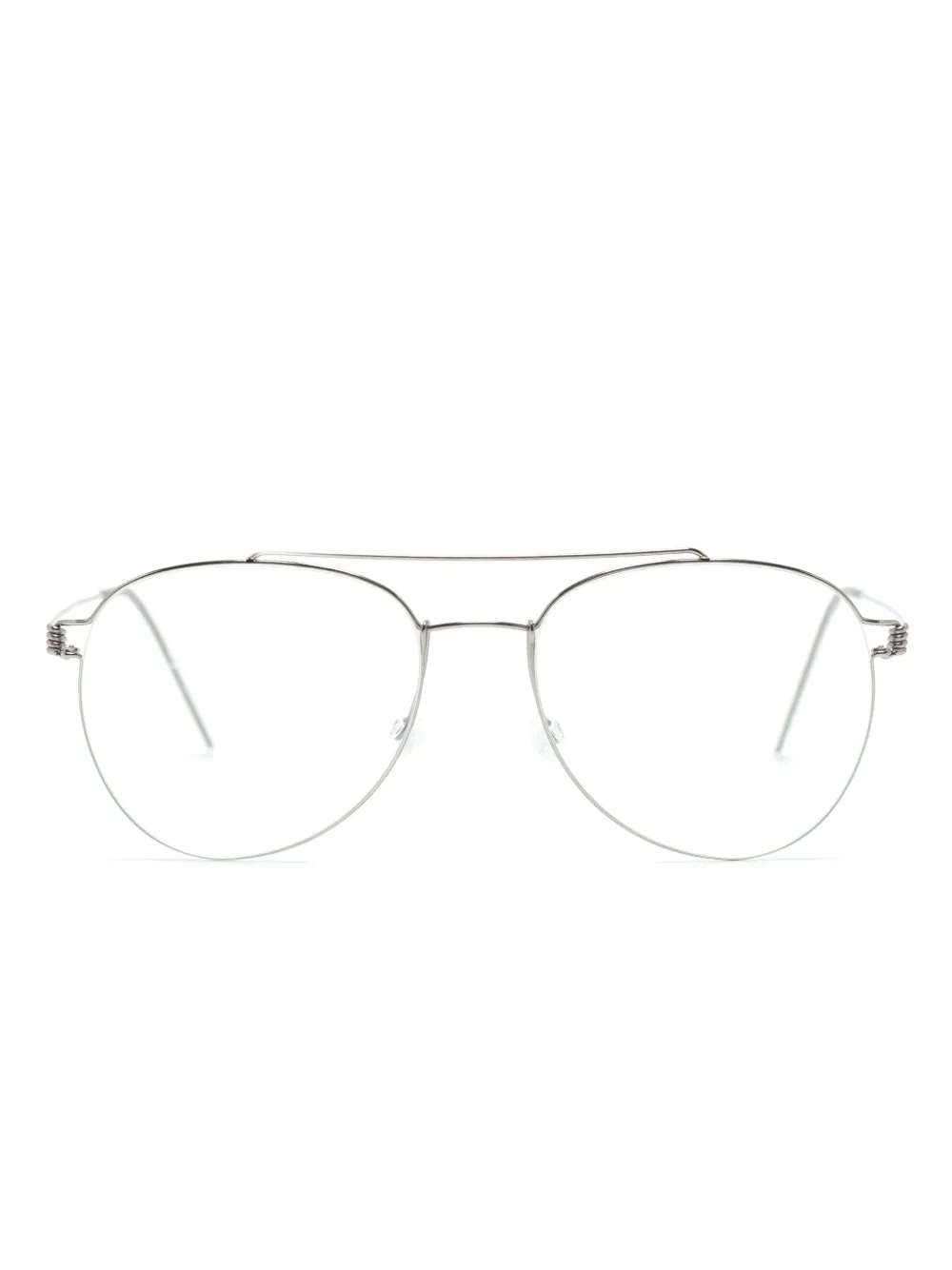 Lindberg pilot-frame glasses | Silver | Image 1