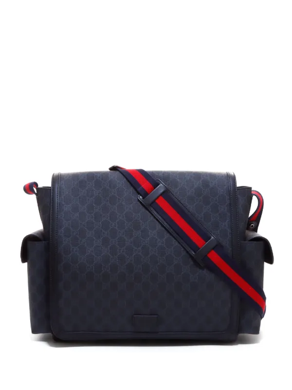 Gucci Pre-Owned GGパターン ショルダーバッグ | ブラック Gucci Pre-Owned GGパターン ショルダーバッグ | ブラック