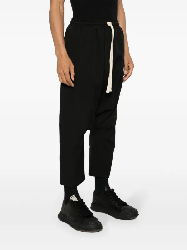 Alchemy Pantalones De Tiro Caído Negro FARFETCH AR