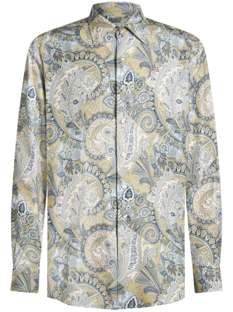 ETRO camisa con estampado abstracto
