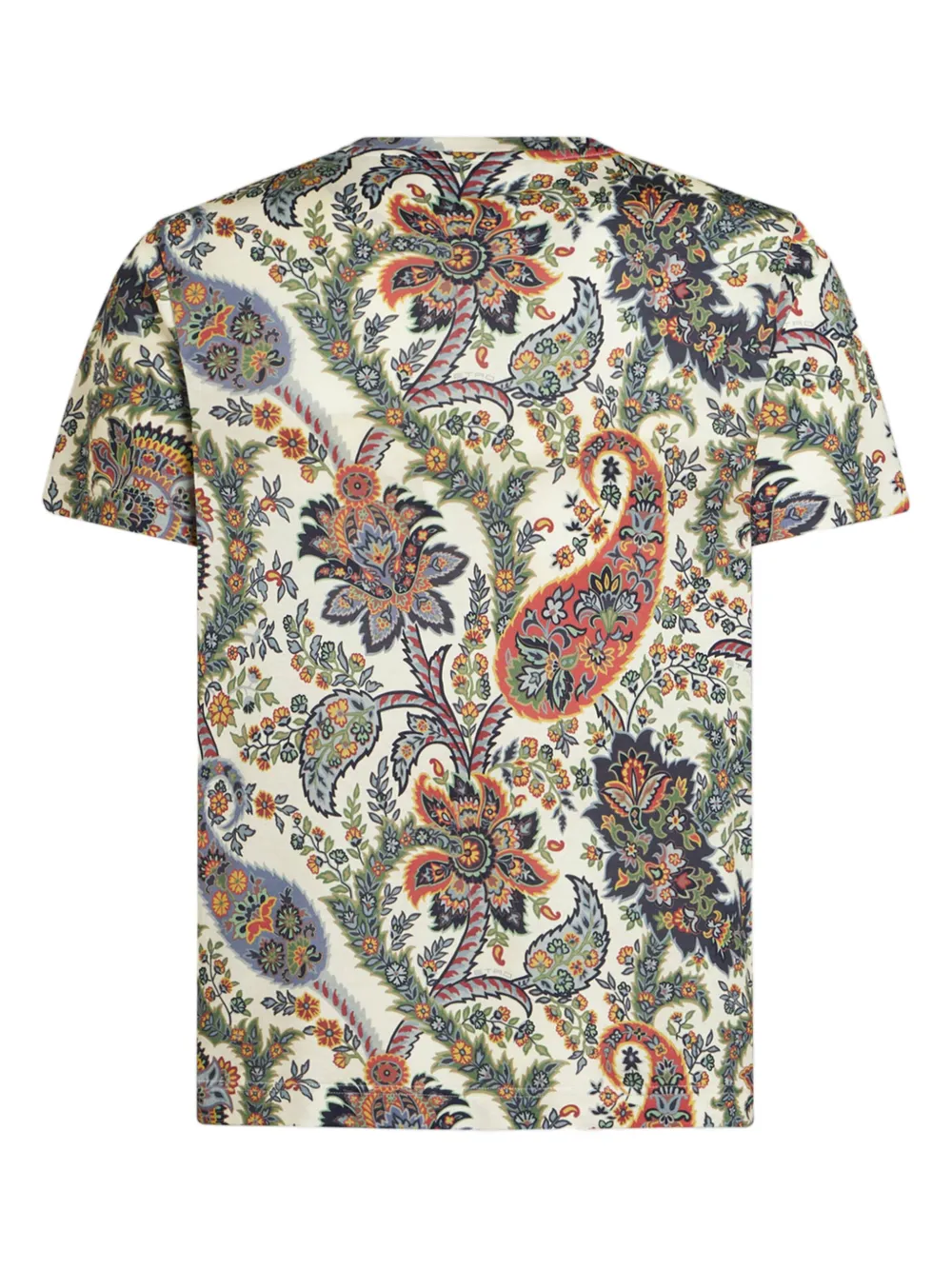 【関税&送料込】Etro Floral Print T-Shirt COTTON T-SHIRT WITH FLORAL PRINT | T-shirt and Sweatshirts