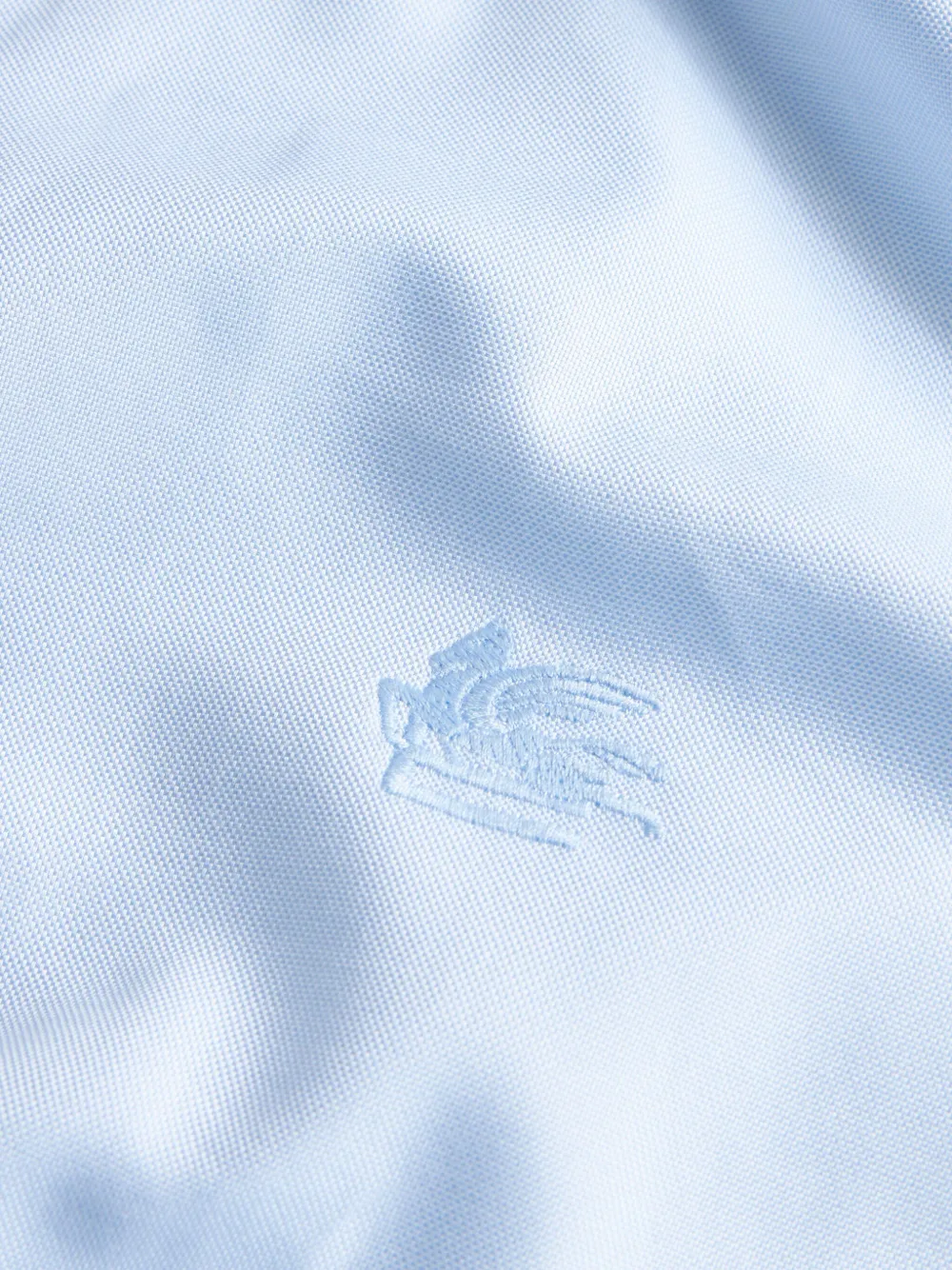 ETRO Pegaso button-up overhemd Blauw