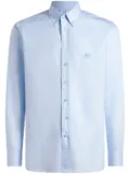 ETRO Pegaso button-up shirt - Blue
