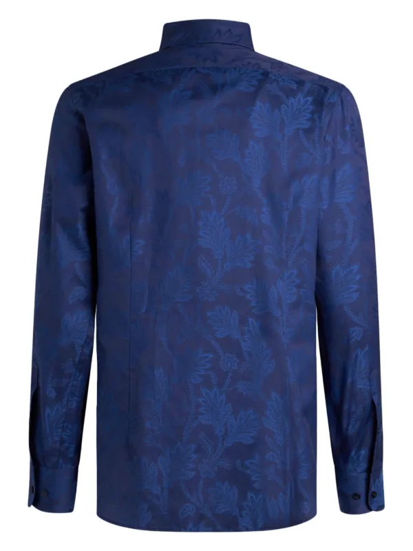 ETRO ペイズリー シャツ | ブルー | FARFETCH JP
