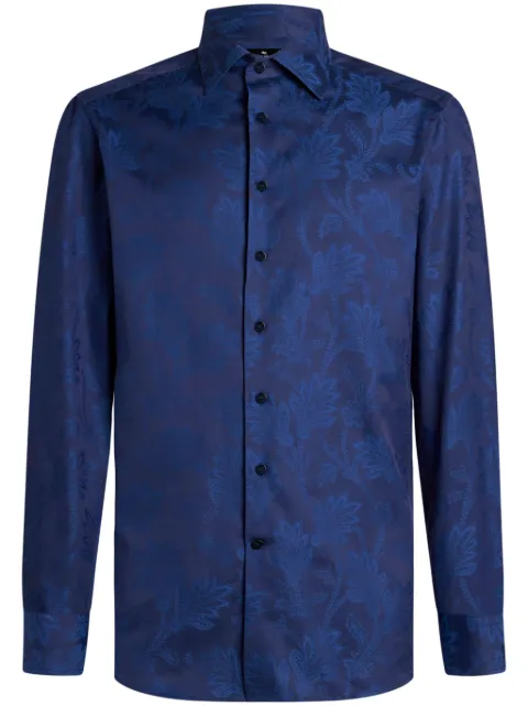 ETRO paisley-print cotton shirt