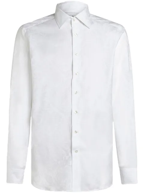 ETRO paisley-print cotton shirt