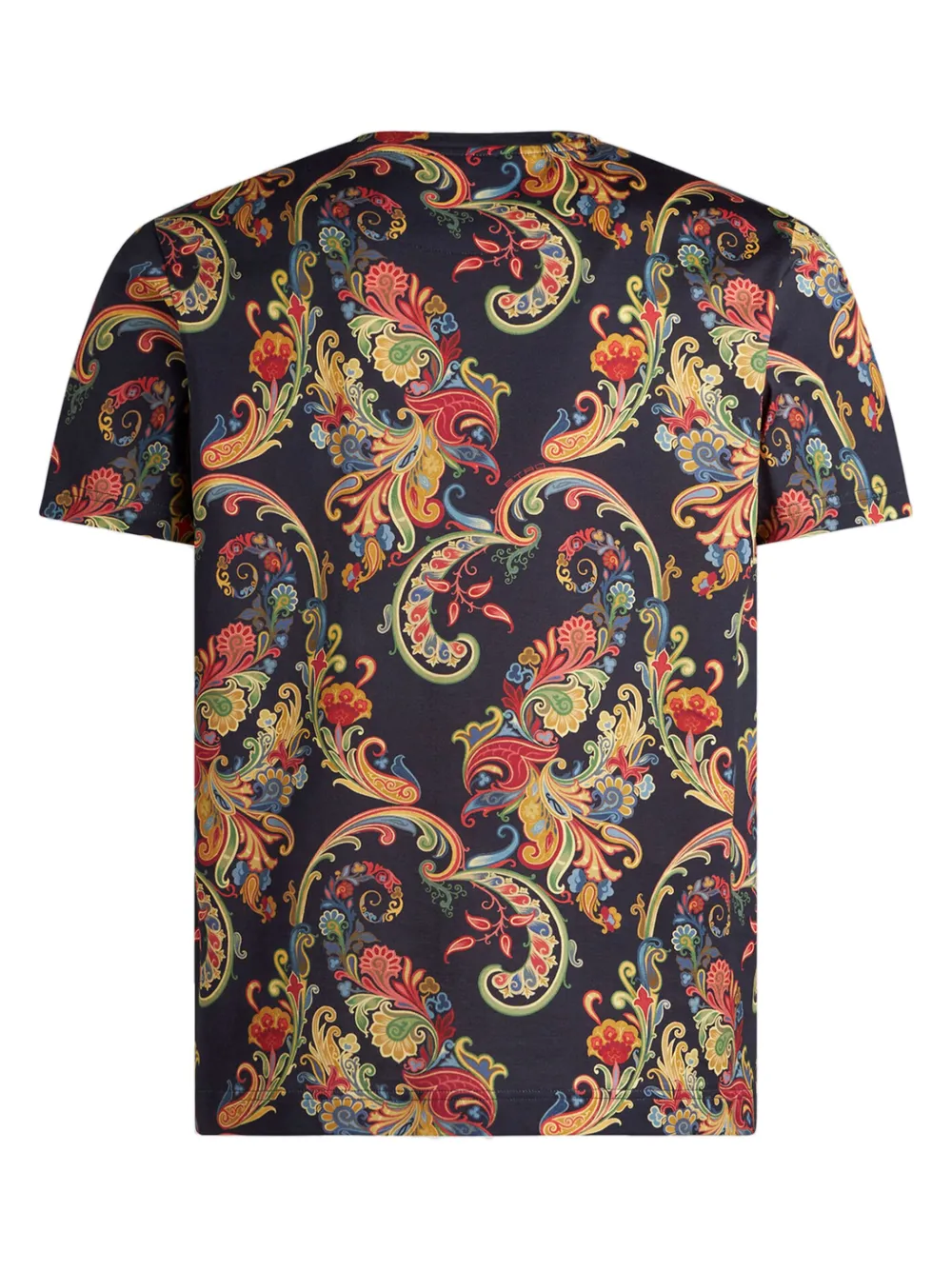 ETROペイズリー柄カットソー Tシャツ L 白 美品 ETRO - エトロ Tシャツ カットソー ペイズリー プリント メンズ