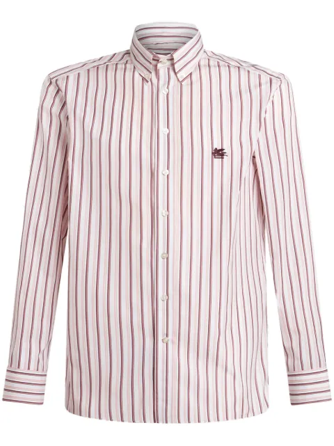 ETRO stripede cotton shirt