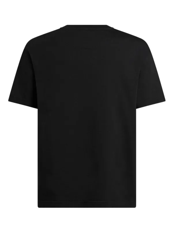 【送料&関税込】Etro Logo Embroidered Crewneck T-shirt Etro - Logo-Embroidered Cotton T-Shirt - Blue Etro