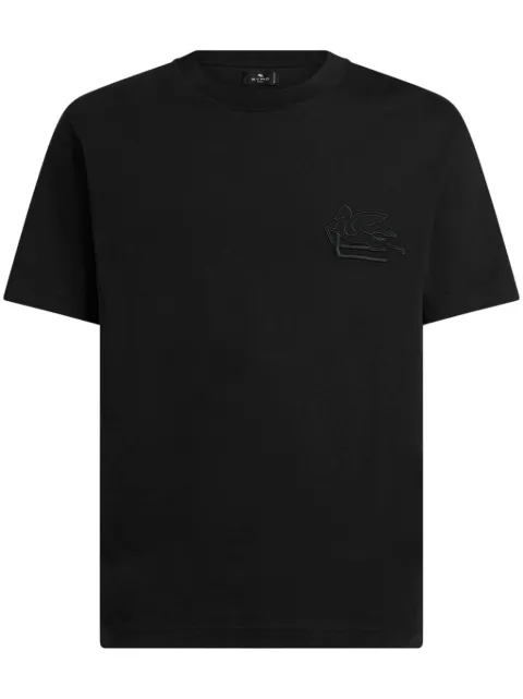 ETRO playera con logo bordado