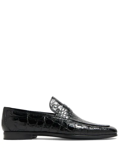 Magnanni mocasines texturizados con relieve