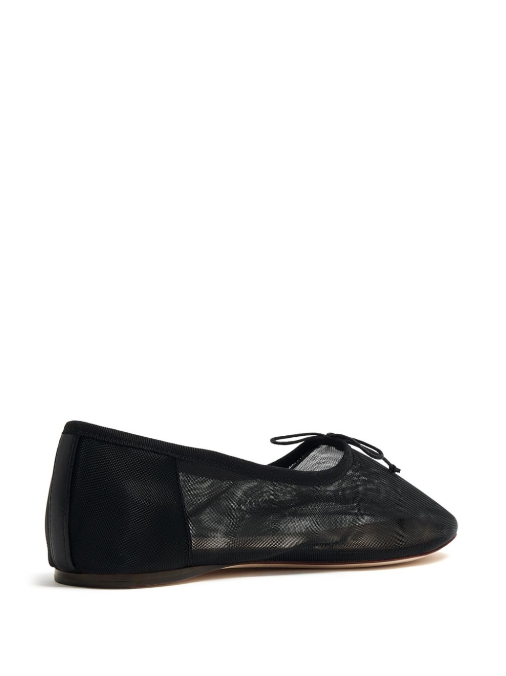 Loeffler Randall Landon ballerina's met mesh Zwart