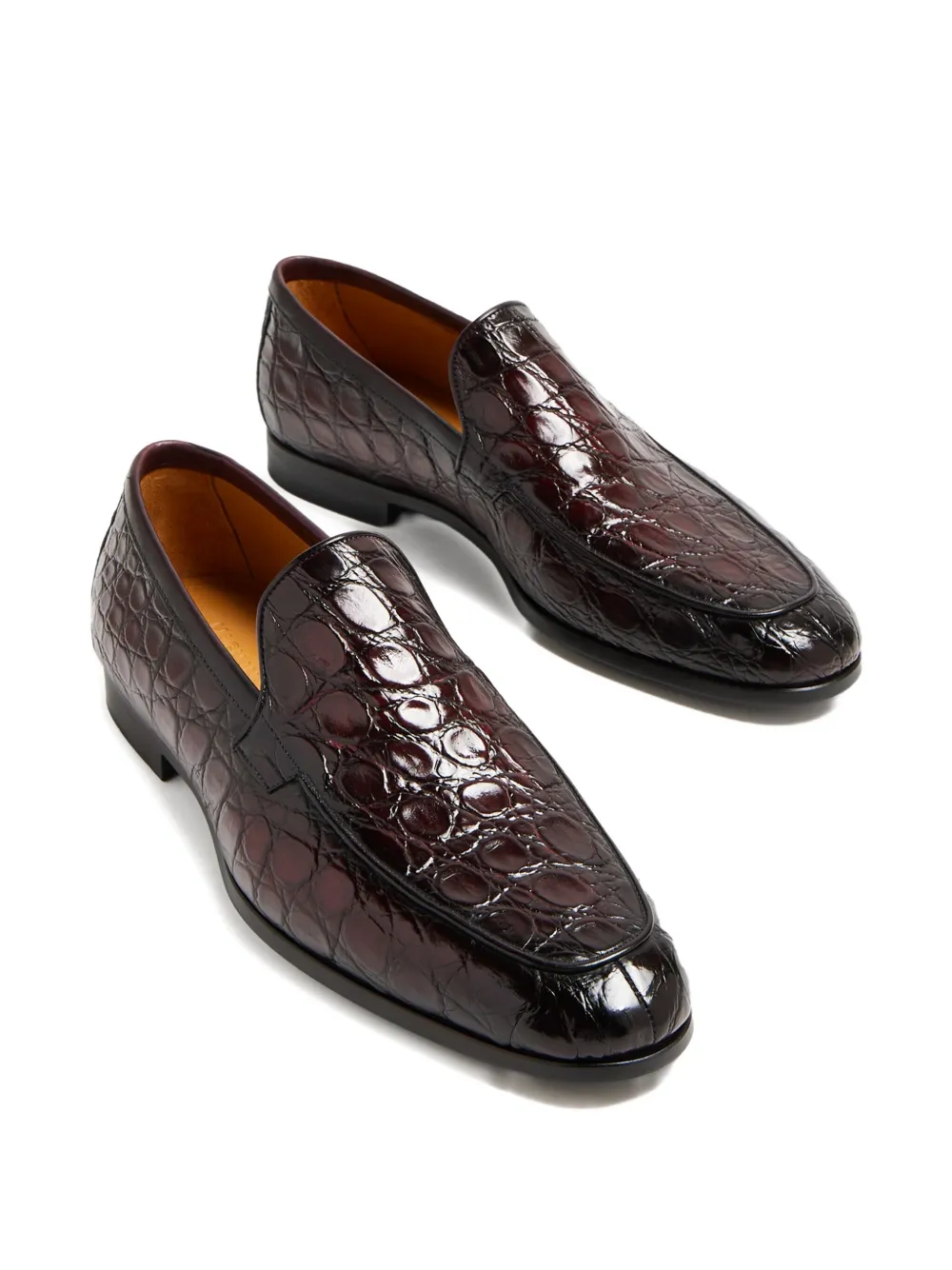 Magnanni mocasines con efecto de piel de cocodrilo en relieve | Image 2