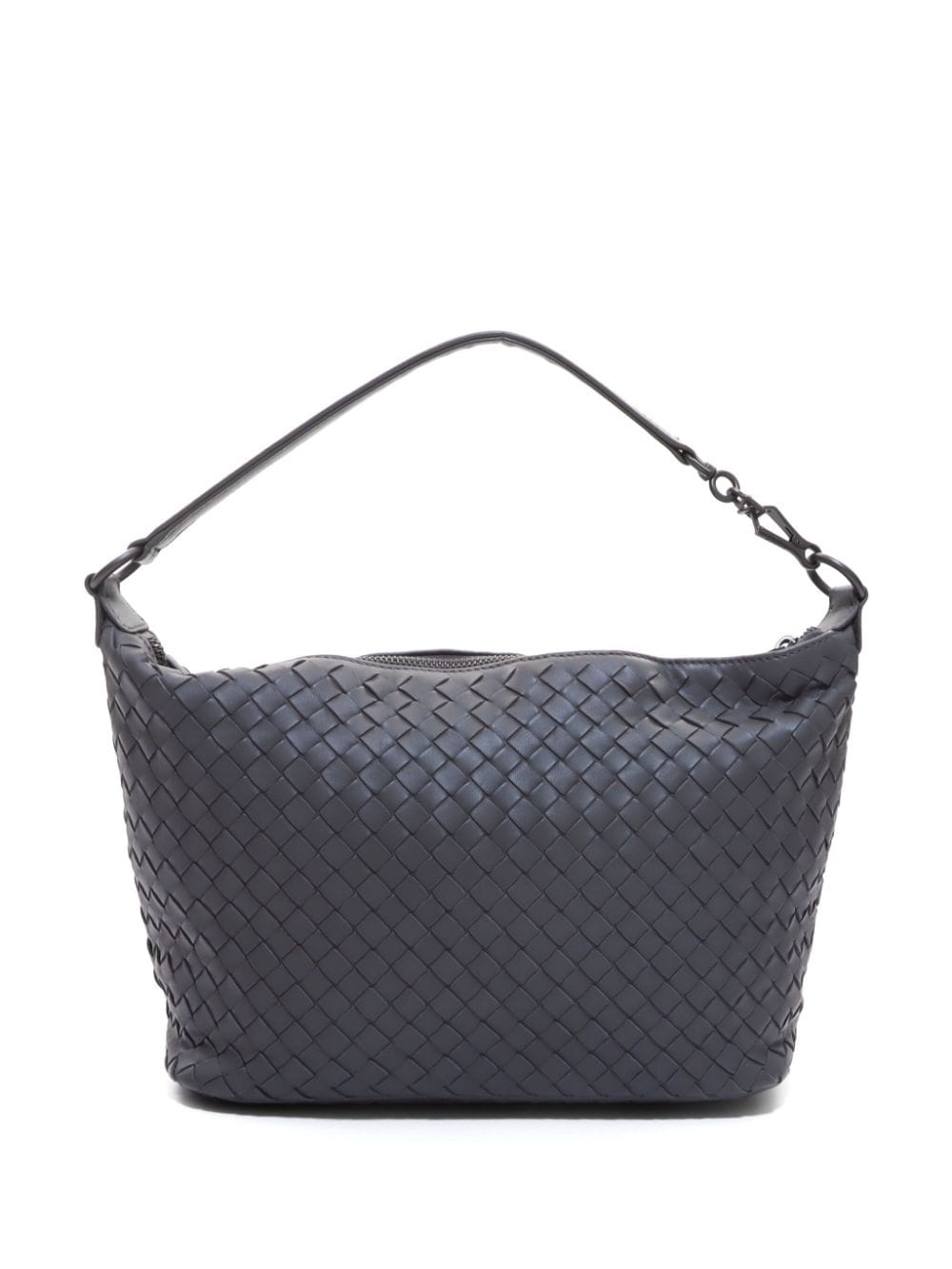 Bottega Veneta Pre-Owned Intrecciato schoudertas - Grijs