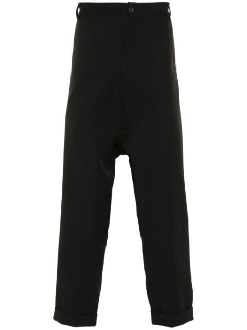 Alchemy drop crotch tailored trousers