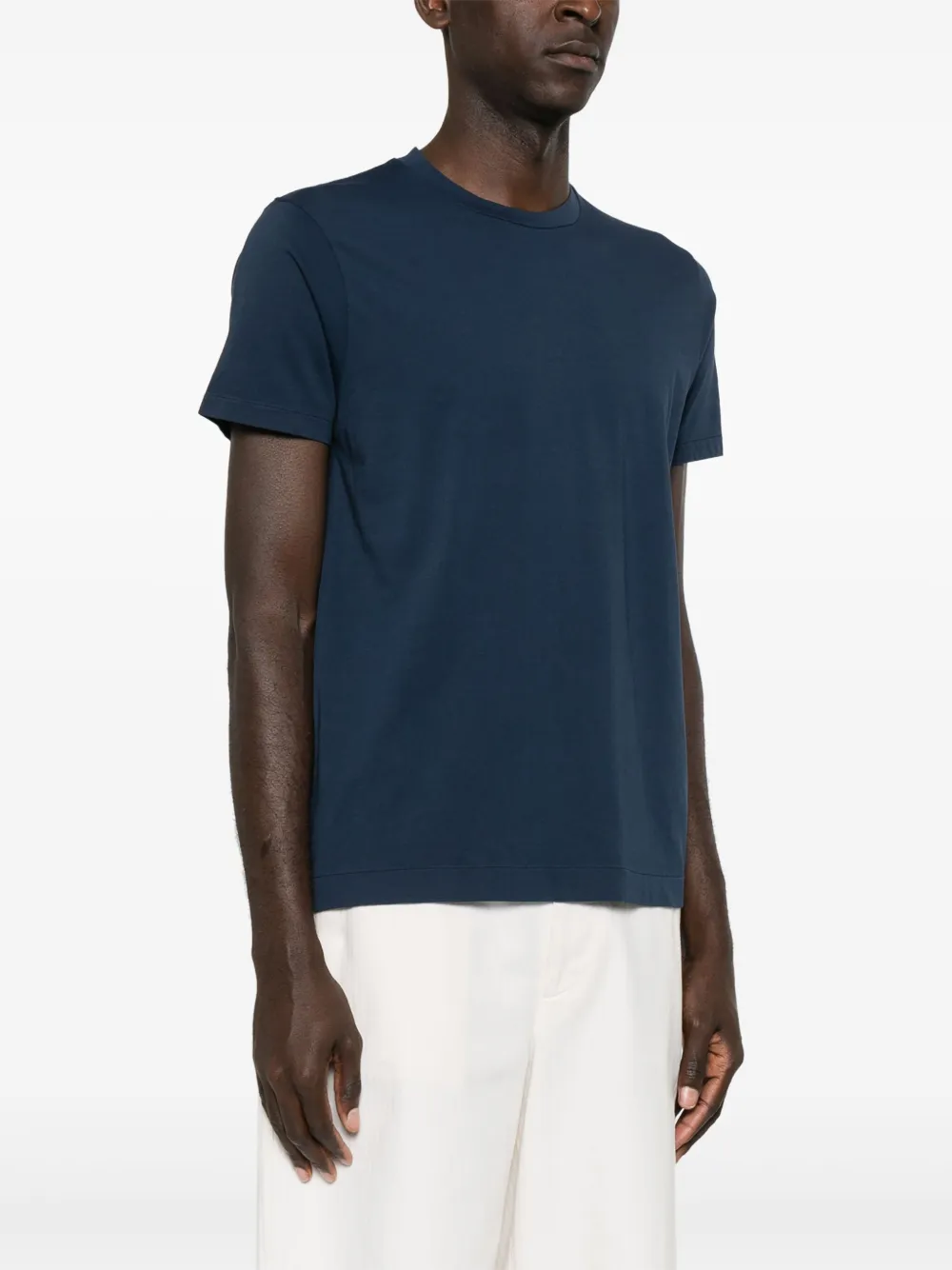 FINAMORE 1925 NAPOLI POSITANO COTTON T-SHIRT 