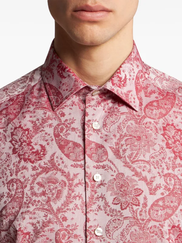 ETRO ノーカラージャケット 44 ピンク 楽天市場】エトロ（カラーピンク）（コート・ジャケット