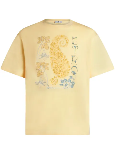 ETRO graphic-print jersey T-shirt