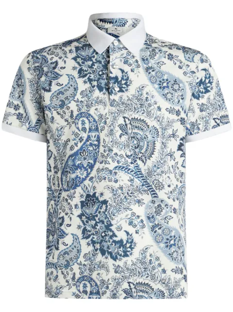 ETRO Poloshirt mit Paisley-Print