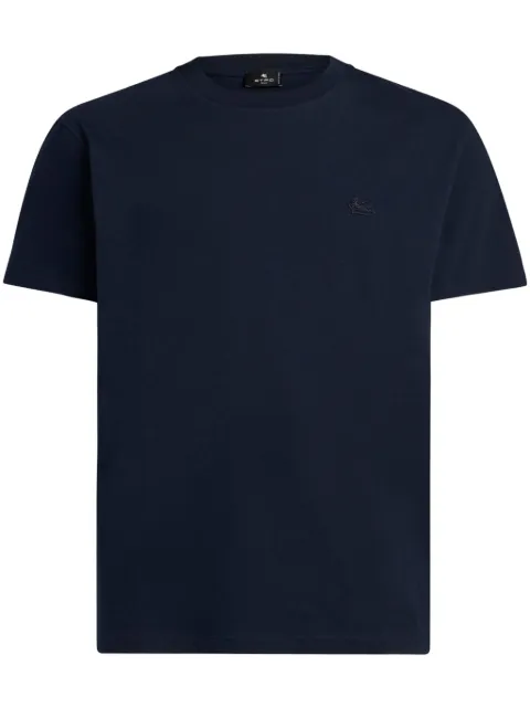 ETRO playera con logo bordado