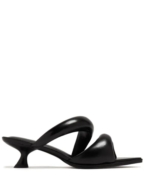 JW Pei kitten-heel leather mules