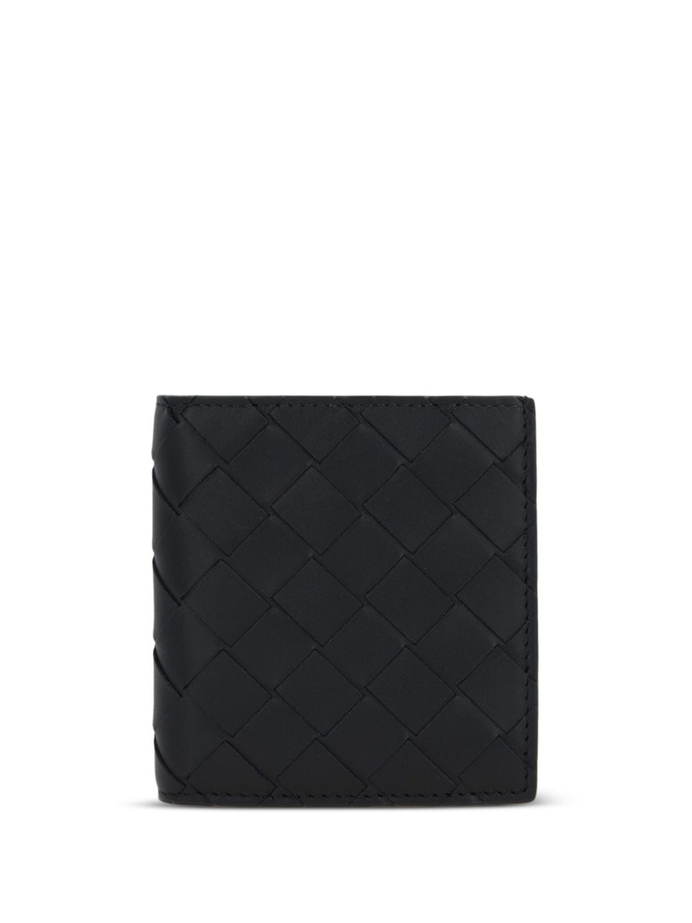 Bottega Veneta Intrecciato bi-fold cardholder Zwart