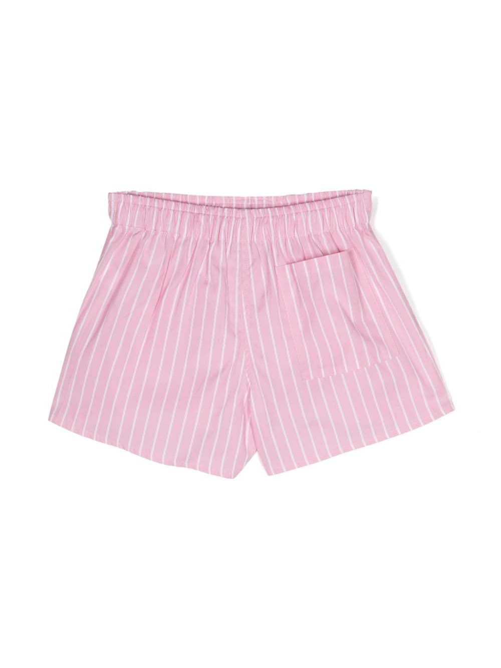 MC2 Saint Barth Kids striped popin shorts - Roze