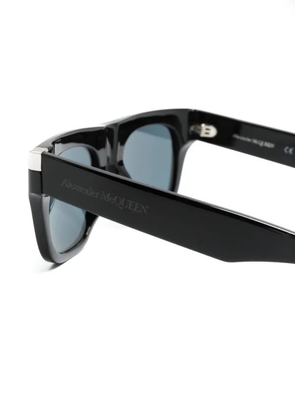 Alexander McQueen Eyewear square-frame Sunglasses | Black