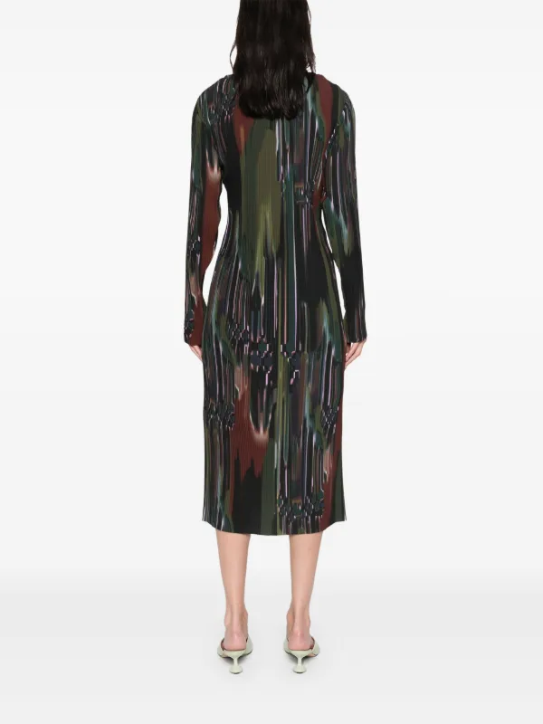 【関税込み】Henrik Vibskov ミディアムドレス Henrik Vibskov Knight Midi Dress | Green | FARFETCH JO