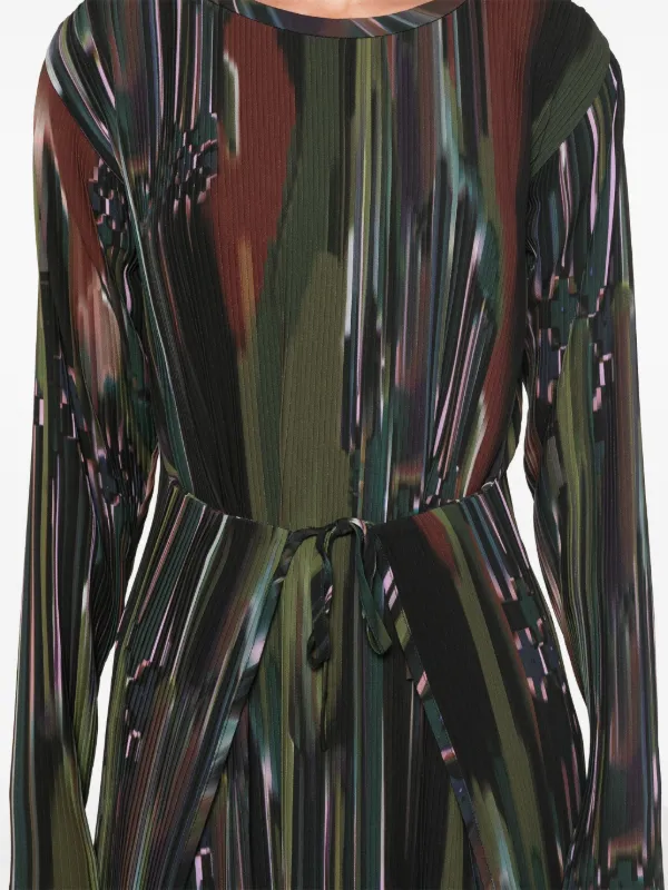 【関税込み】Henrik Vibskov ミディアムドレス Henrik Vibskov Knight Midi Dress | Green | FARFETCH JO