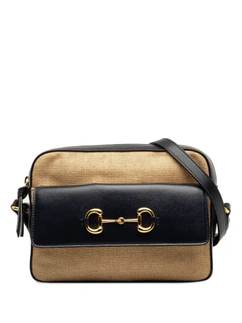 Gucci Pre-Owned 2016-2023 Horsebit 1955 Flap Pocket Camera crossbody bag