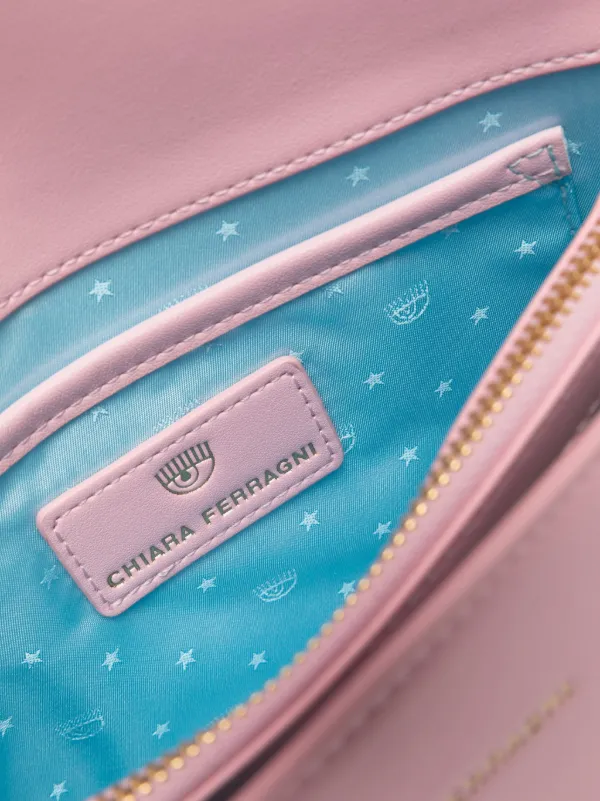 Chiara Ferragni Eyelike Shoulder Bag Pink FARFETCH IN