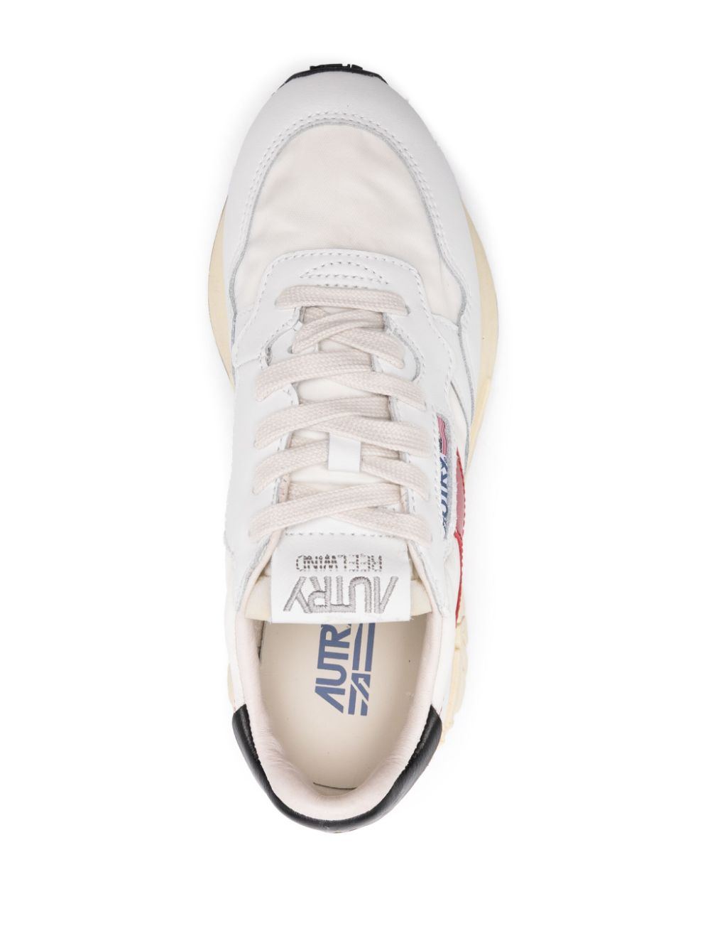 Autry Reelwind leren sneakers Wit