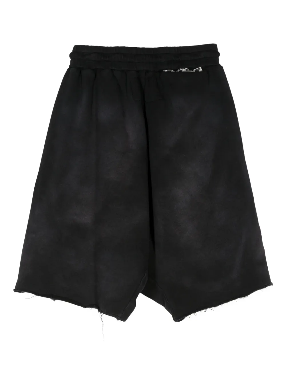 RRR123 Trainingsshorts met print - Zwart