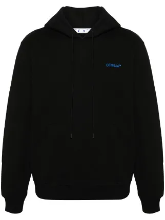 Off White Arrows motif Hoodie Black FARFETCH UK