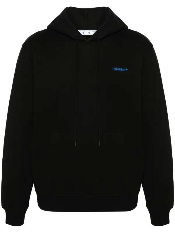Off White Arrows motif Hoodie Black FARFETCH EG