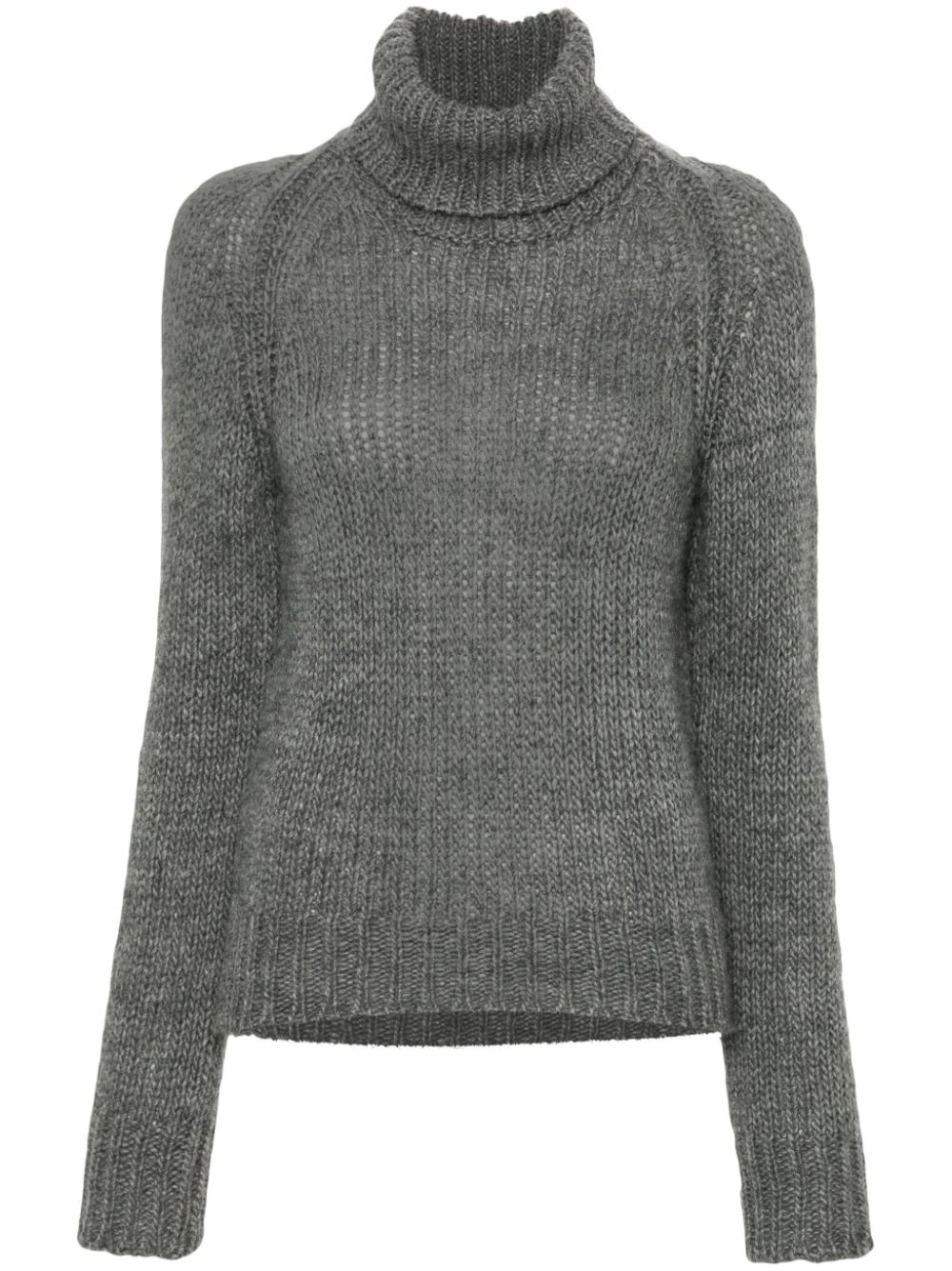 Nº21 cut-out sweater - Grey